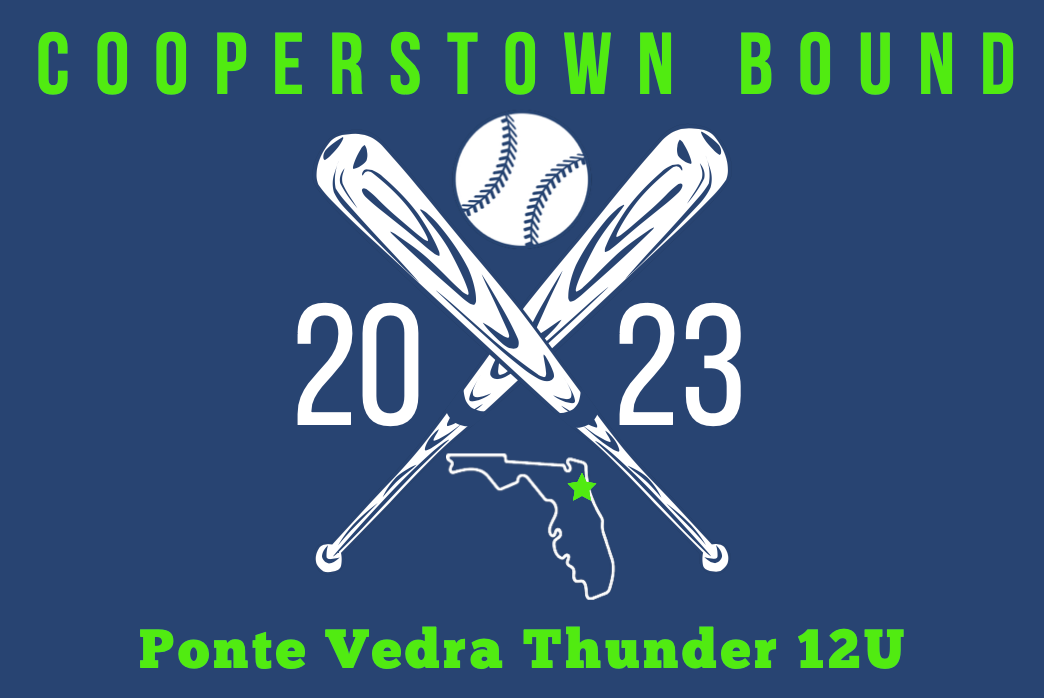 Ponte Vedra Thunder 12U Cooperstown Collection