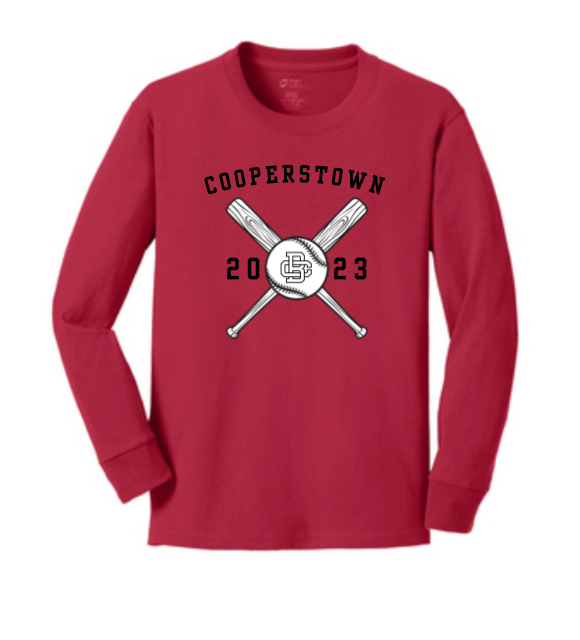 CBC Cooperstown Youth Long Sleeve Tee
