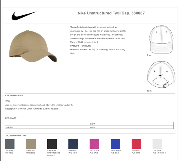 PVST Nike Hat