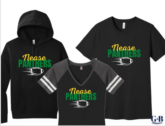 Nease Panthers Football Tees and Hoodies