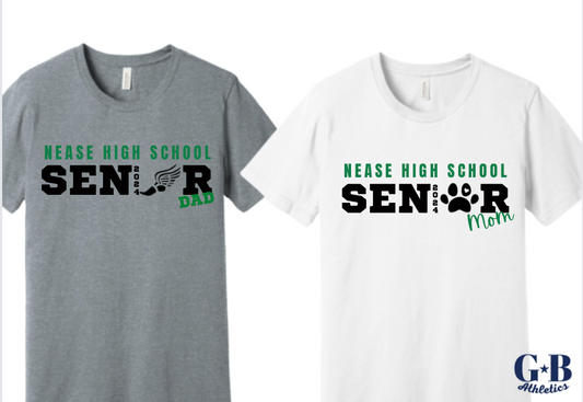 Nease Track and Field Senior Tees