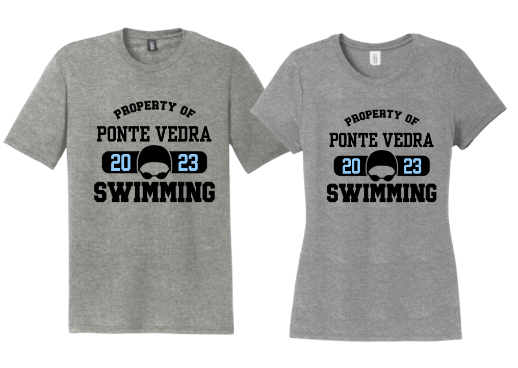 Property of Ponte Vedra Swimming Tees