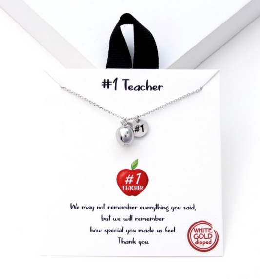 Teacher Gift Necklaces