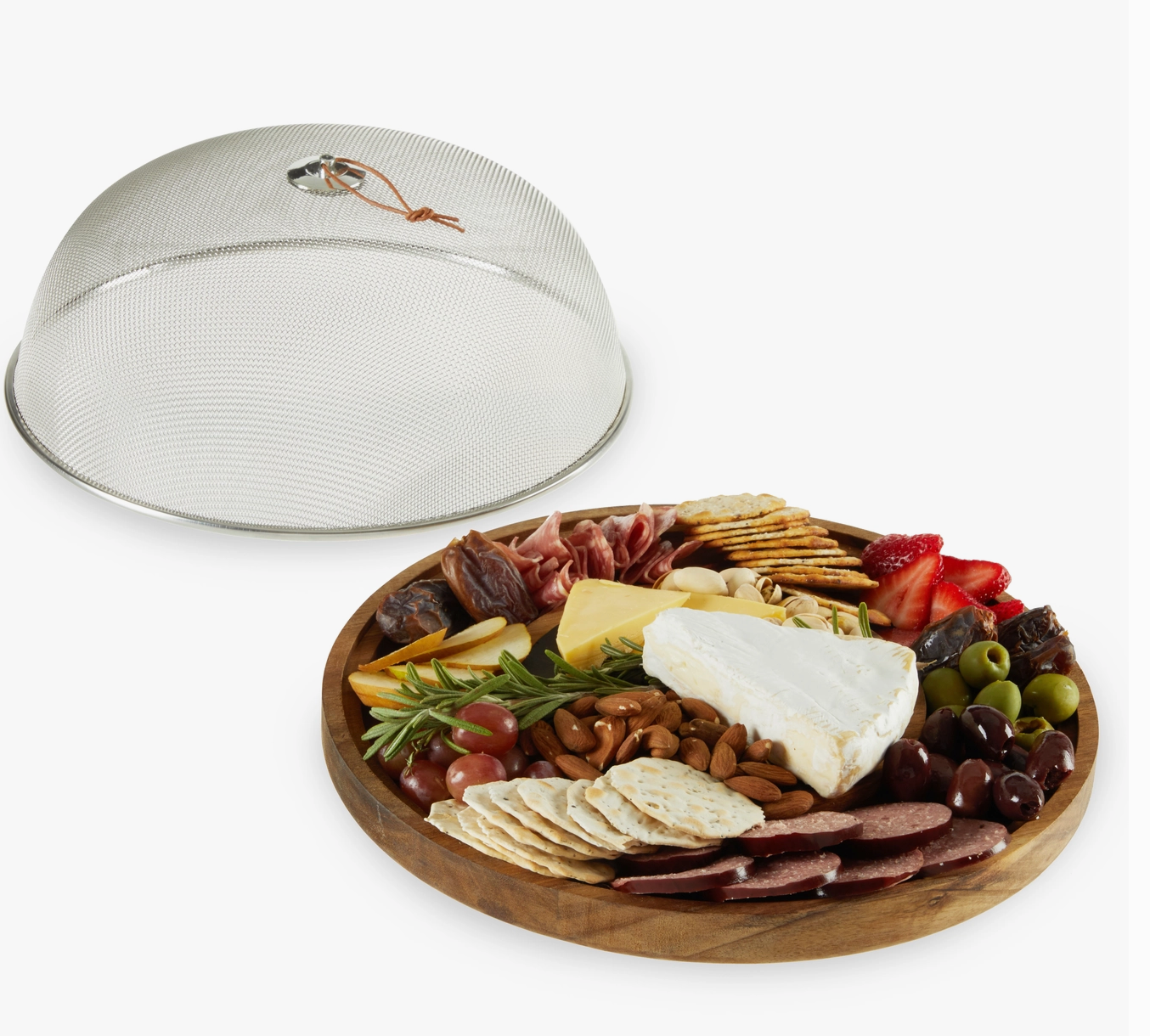 Round Cheese Board with Dome Lid