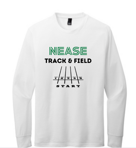 Nease Track and Field Starting Lineup Tees