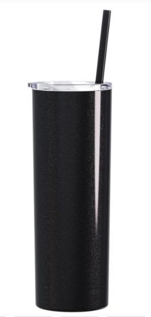 Tall Straw Stainless Steel Tumbler