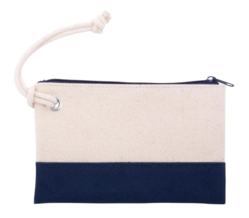Canvas Rope Zipper Pouch