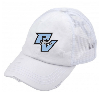 PVHS Ladies Ponytail Embroidered Hats
