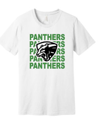 Panthers on Repeat Unisex Tee