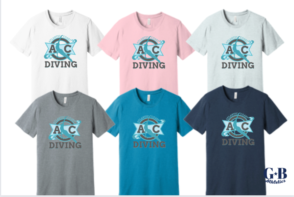Atlantic Coast Diving Adult Logo Soft Tee
