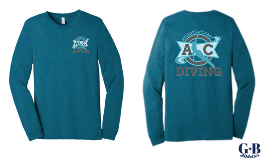 Atlantic Coast Diving Long Sleeved Youth and Adult Tees
