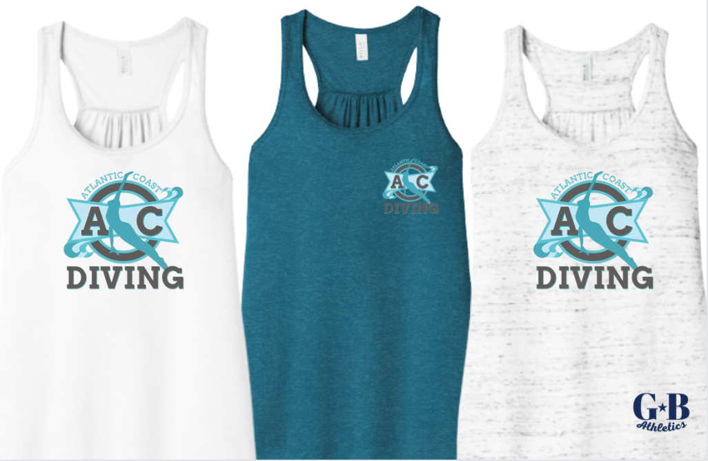 Atlantic Coast Diving Ladies Logo Tanks