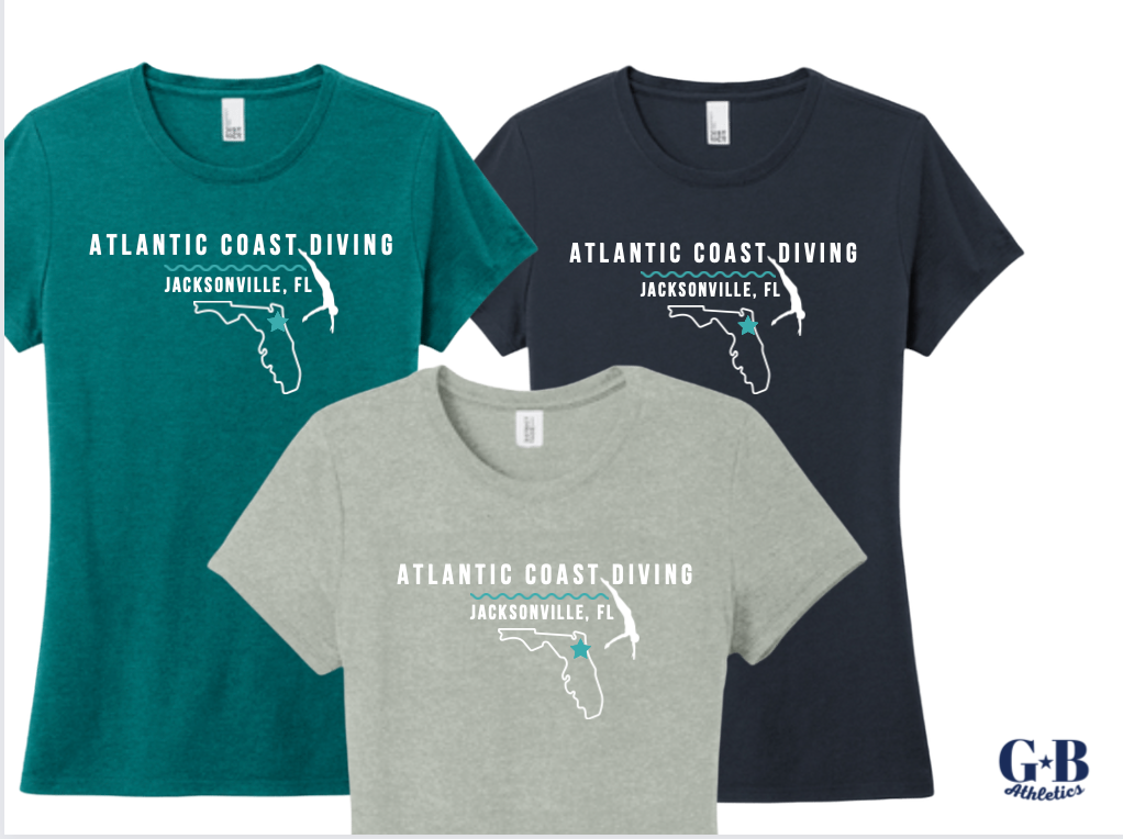 Atlantic Coast Diving Specialty Design Ladies Fit Tee